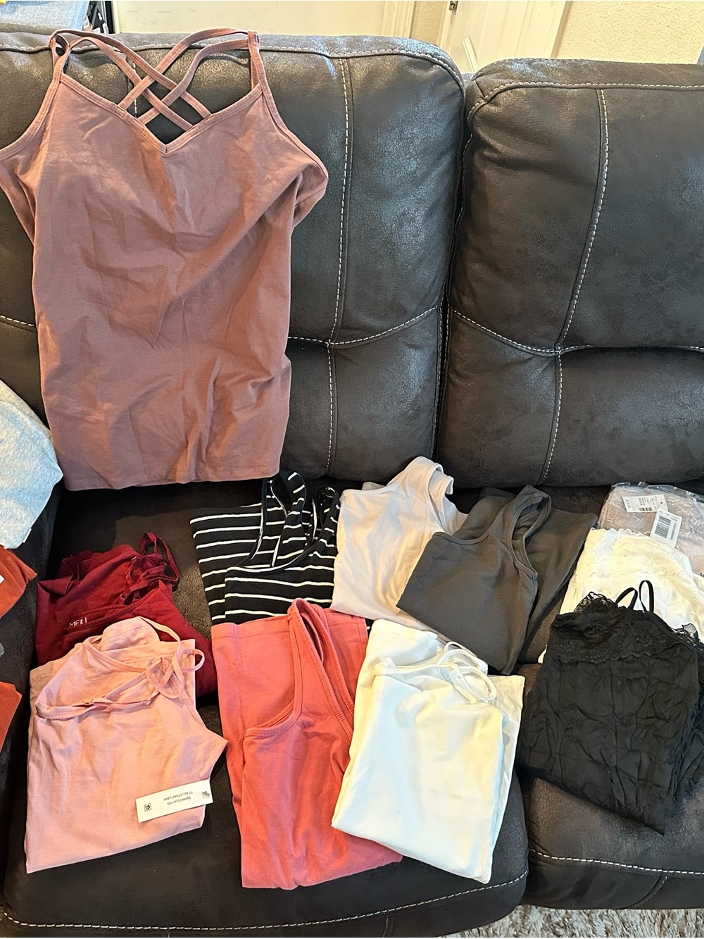 Bundle of 17 tank tops! Maurices, etc! Some new with tags 
Women size Medium
